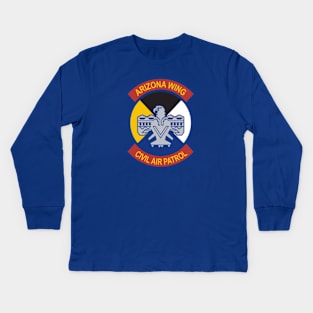 Civil Air Patrol - Arizona Wing Kids Long Sleeve T-Shirt